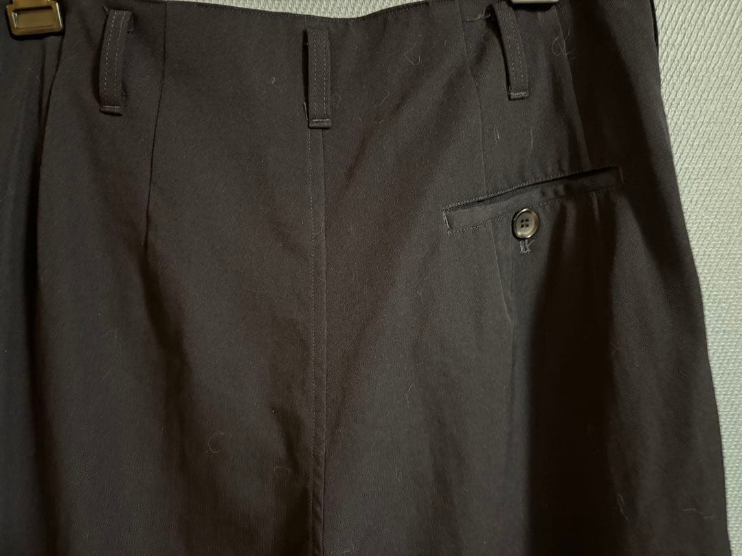Y’s YohjiYamamoto ギャバンジン　ラップハーフパンツ