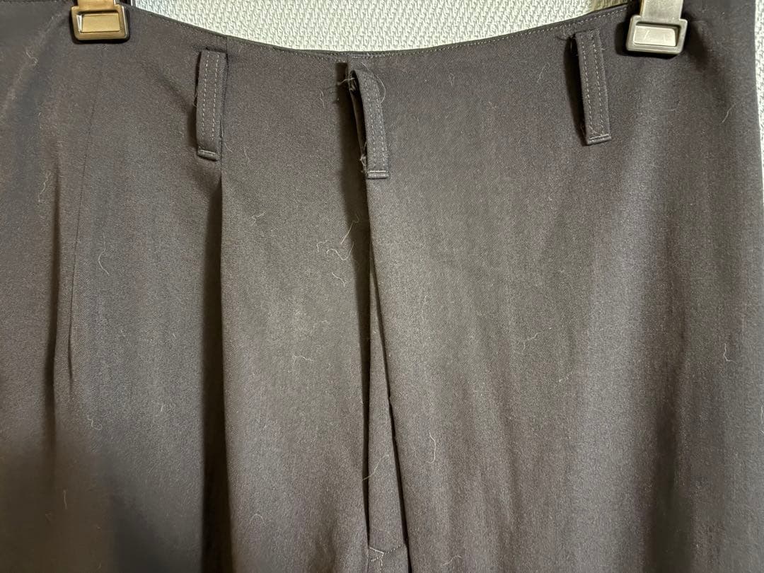 Y’s YohjiYamamoto ギャバンジン　ラップハーフパンツ