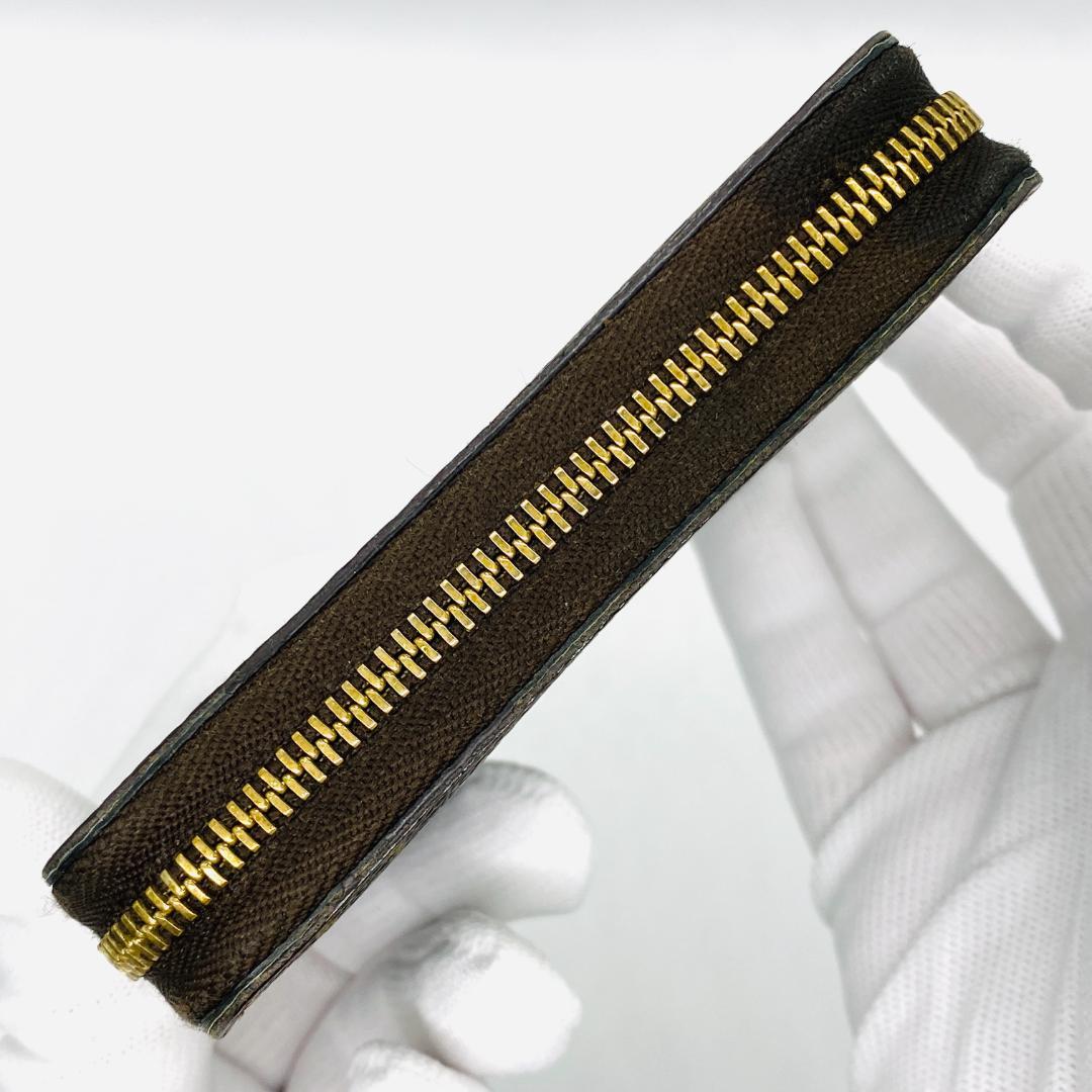 正規品 美品 ルイヴィトン モノグラム ジッピー パース SN4038