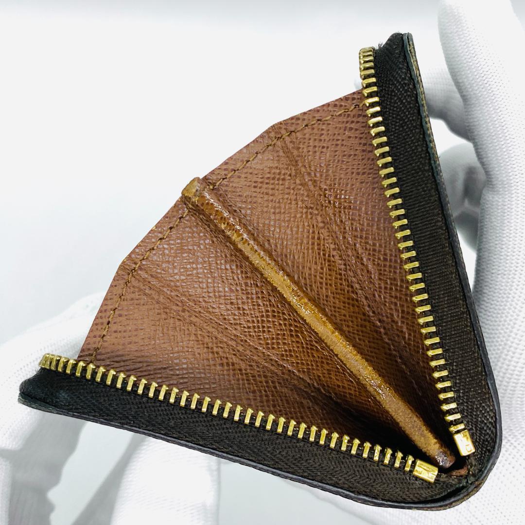 正規品 美品 ルイヴィトン モノグラム ジッピー パース SN4038