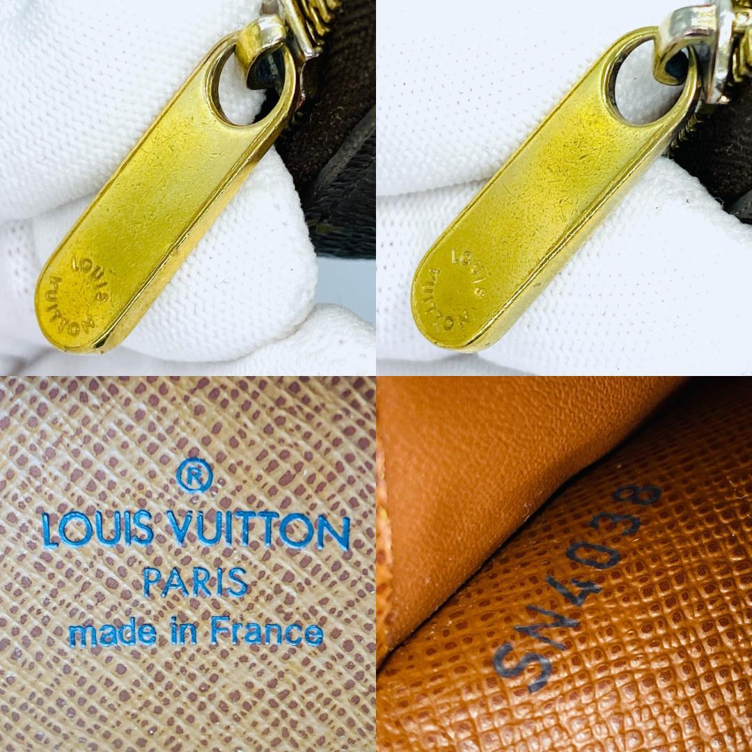 正規品 美品 ルイヴィトン モノグラム ジッピー パース SN4038