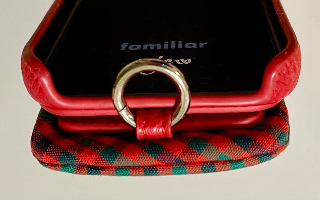 familiar × ajew iPhone12 mini ケース