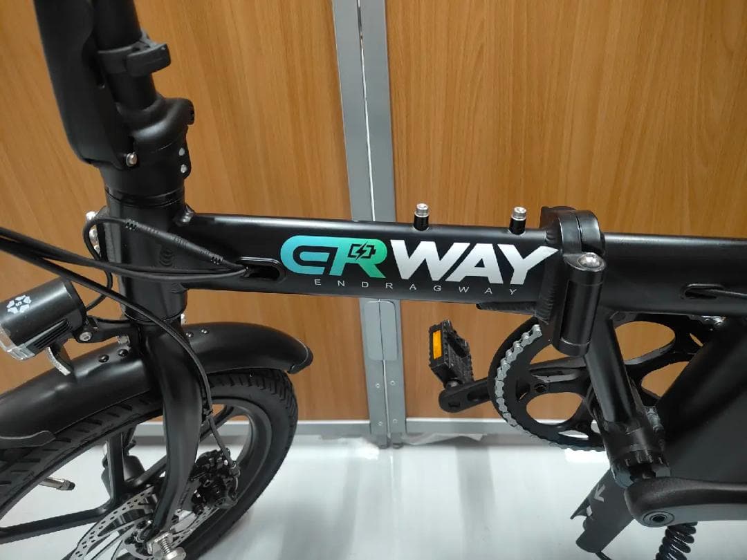 電動アシスト自転車ERWAYA01 Lite ブラック