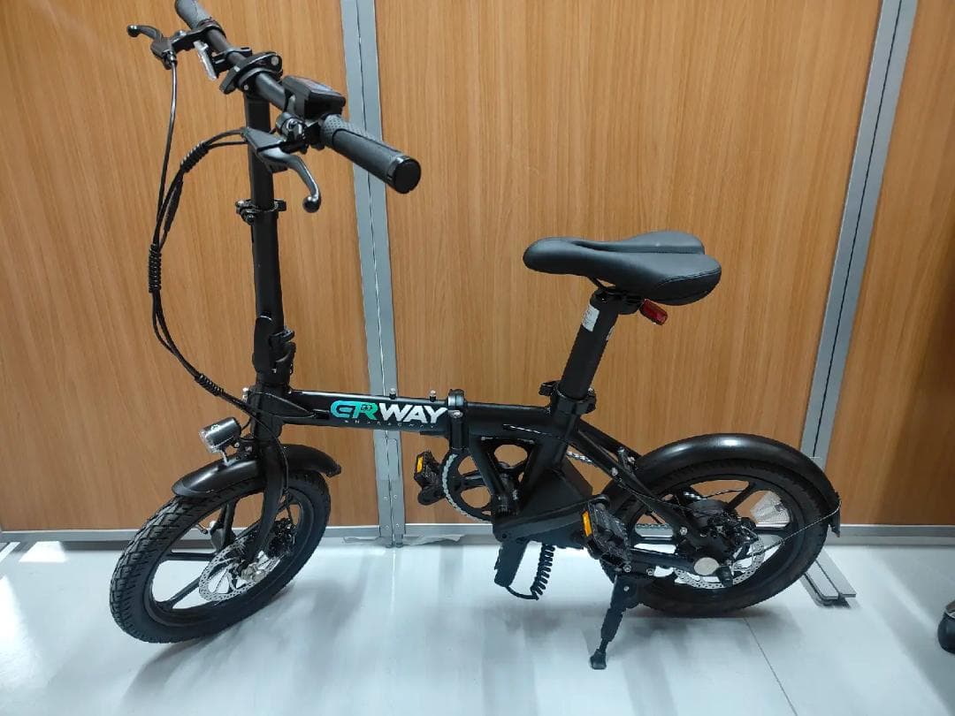 電動アシスト自転車ERWAYA01 Lite ブラック