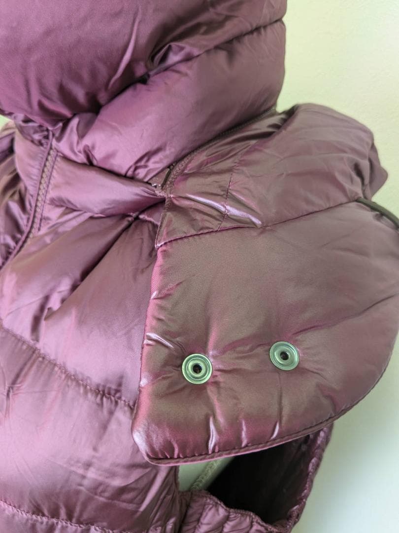 【未使用】Leilian レリアン ダウン ベスト ワインレッド 11号