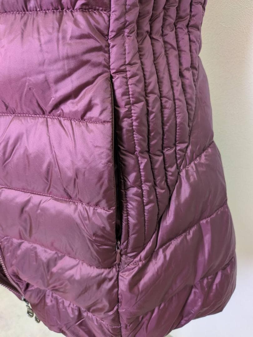 【未使用】Leilian レリアン ダウン ベスト ワインレッド 11号