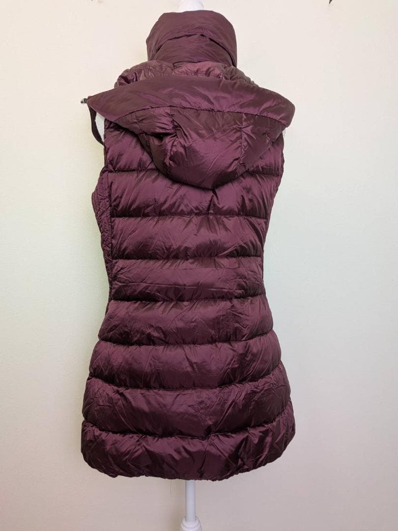 【未使用】Leilian レリアン ダウン ベスト ワインレッド 11号