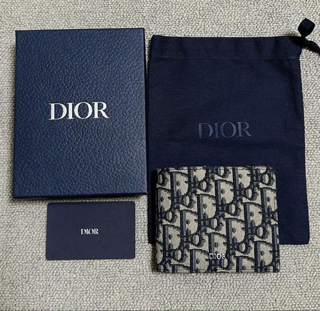 Dior 二つ折り財布 【極美品】