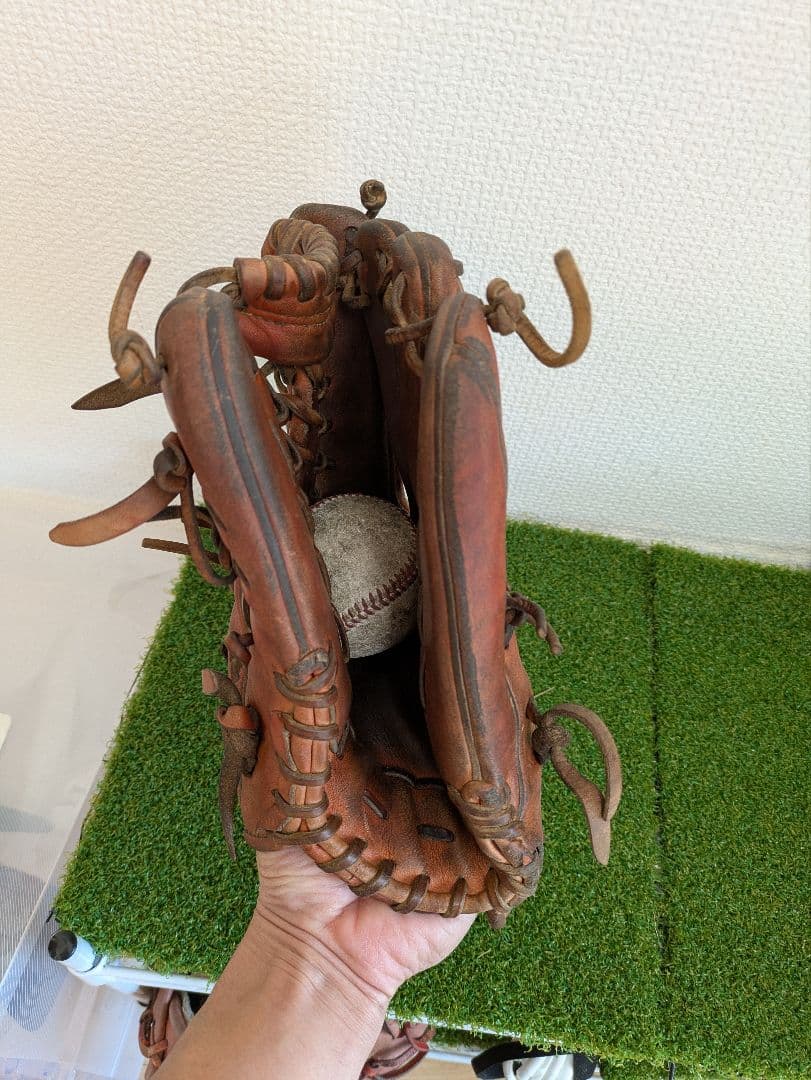 【型良し即戦力】ミズノプロ 硬式用　外野手用グラブ