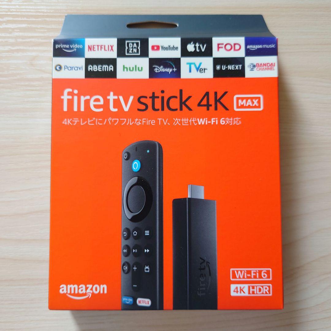 【新品未開封】Amazon fire tv stick 4K MAX 第1世代