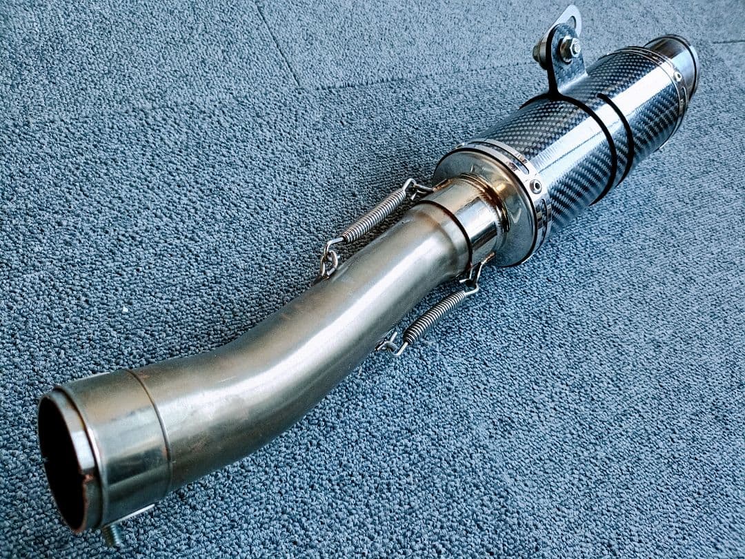 LCI CBR250RR NC51 カーボン ショート マフラー サイレンサー