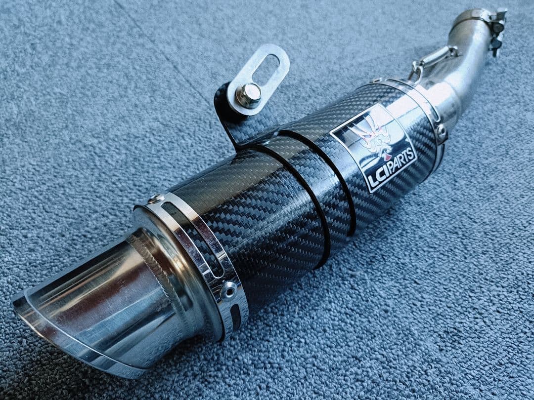 LCI CBR250RR NC51 カーボン ショート マフラー サイレンサー