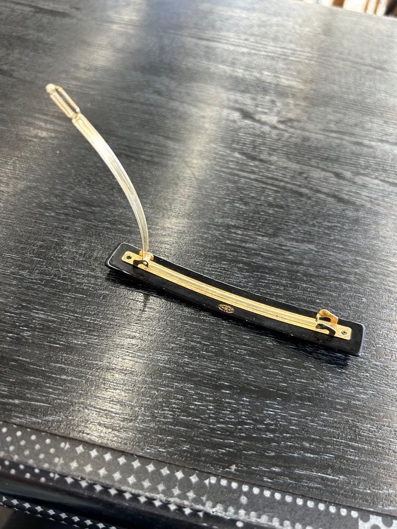 シャネル ヘアピン ブラック アクセサリー