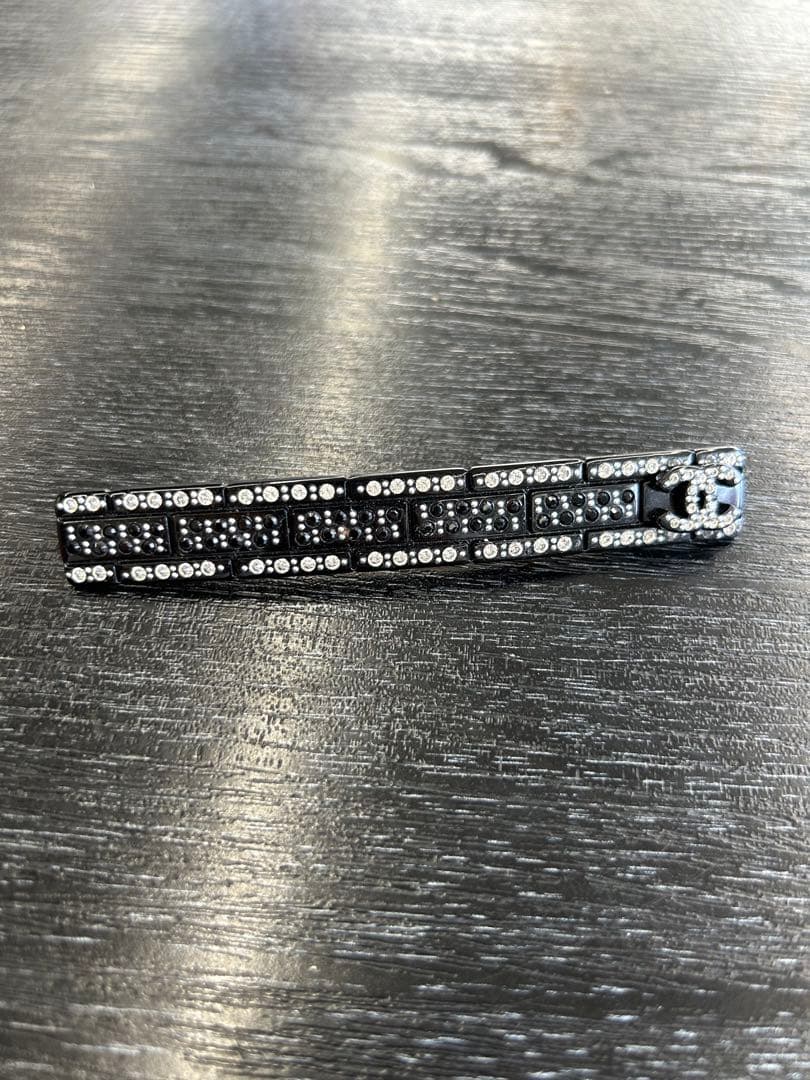 シャネル ヘアピン ブラック アクセサリー