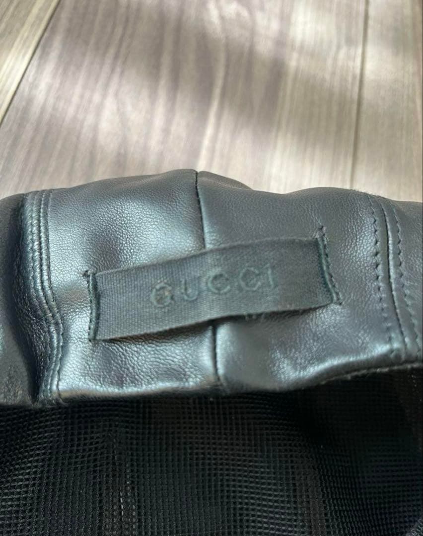 GUCCI レザーハンチング