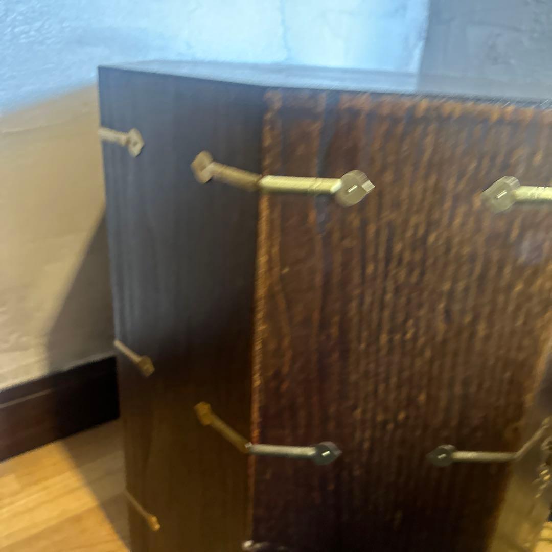 瞬間的お値下げ❣️アンティーク李朝家具　八角箱　帽子入れ 収納箱　韓国美術