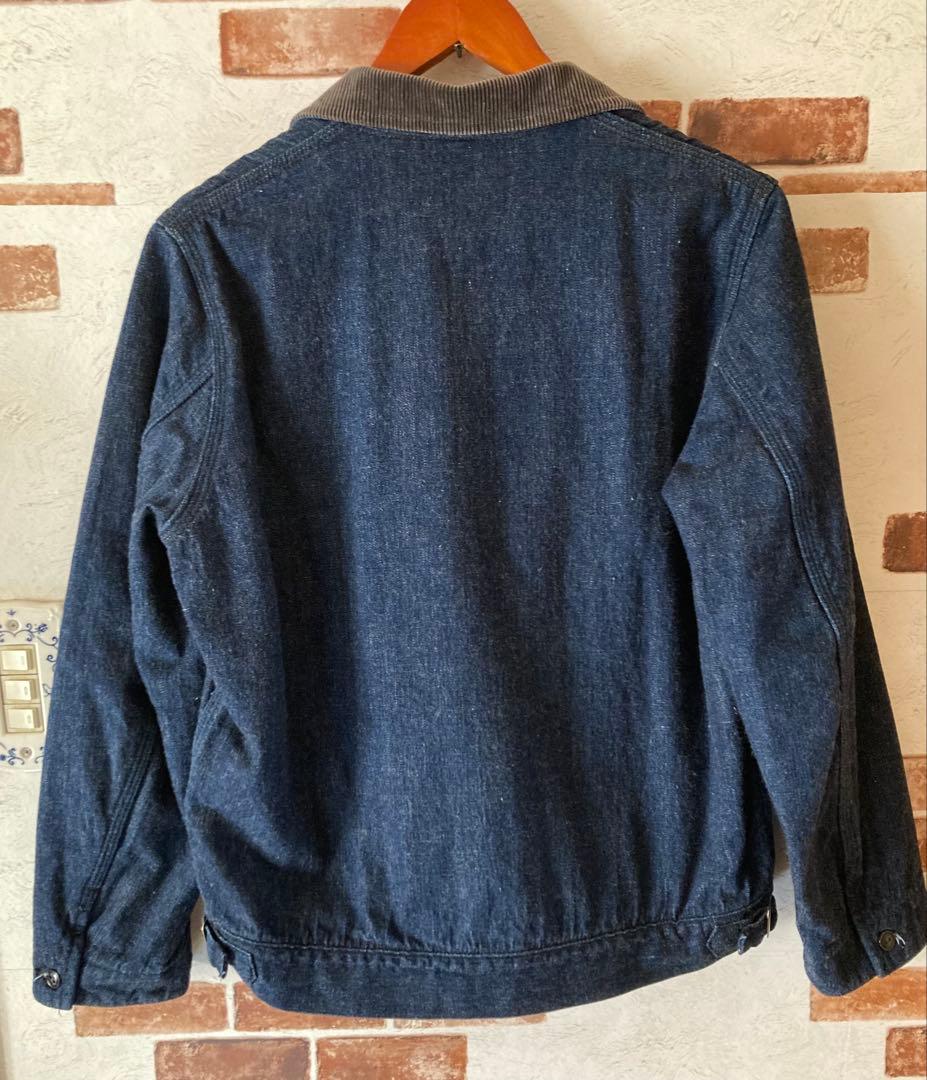 ウエアハウス　TALONジップアップ デニムジャケット2149ブランケット38M