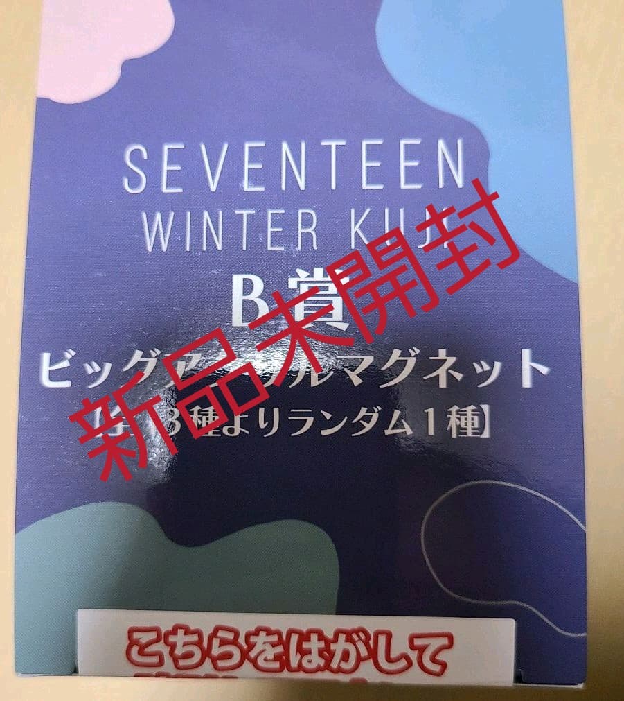 SEVENTEEN セブチ 一番くじ B賞 ビッグアクリルマグネット 全員