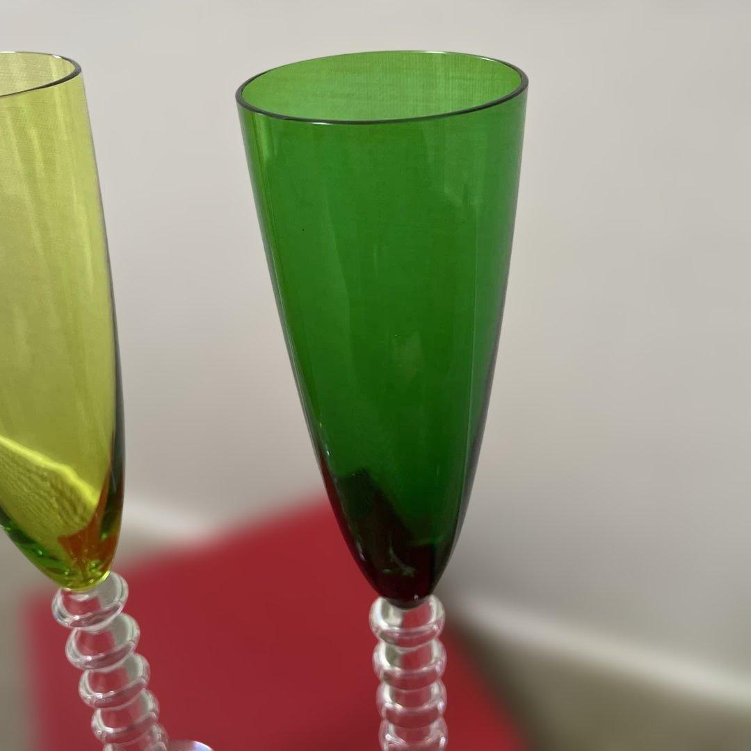 Baccarat シャンパングラス 2個セット