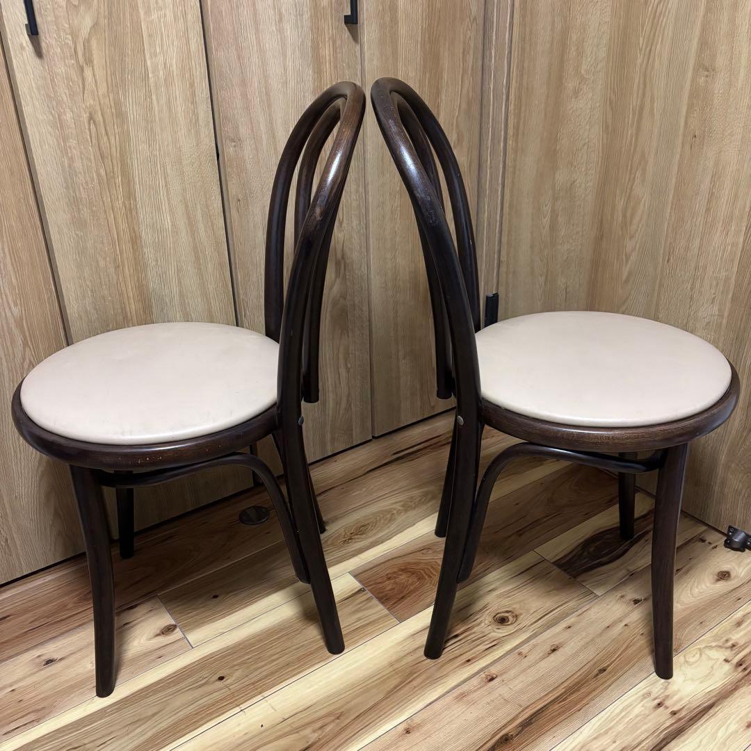 北欧インテリア✨ベントウッドチェア 2脚セット 曲げ木 名作デザイン ダイニング
