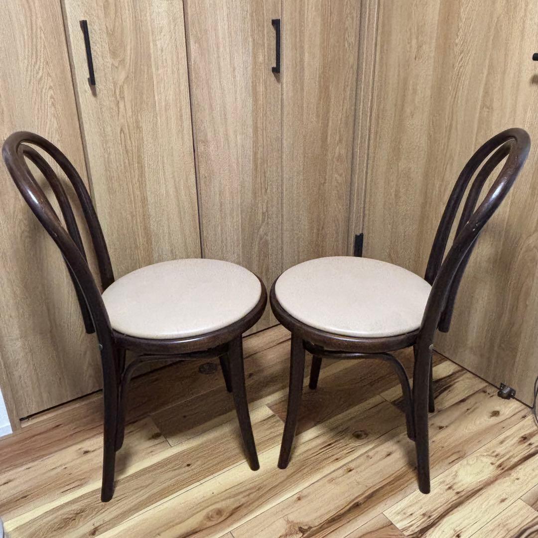 北欧インテリア✨ベントウッドチェア 2脚セット 曲げ木 名作デザイン ダイニング