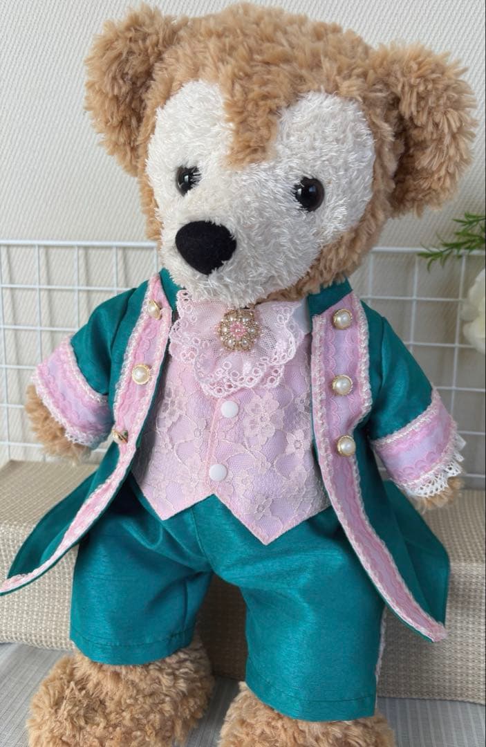 GRダッフィー シェリーメイペアコスチューム（ハンドメイドぬいぐるみ服）
