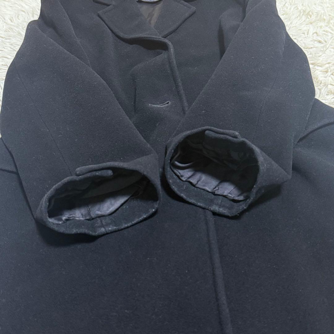 大きいサイズ✨マックスマーラ スーパーロング コート 黒 42 weekend