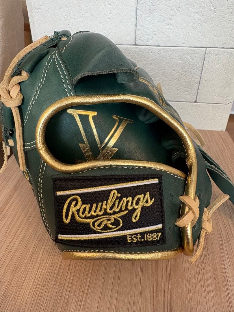 ローリングス 投手用　左投げ　軟式グローブ