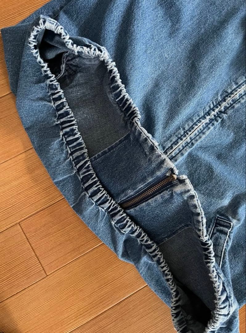 80sRALPH LAUREN デニムスイングトップ ドリズラーポニーなし