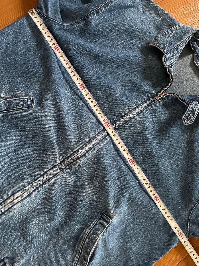 80sRALPH LAUREN デニムスイングトップ ドリズラーポニーなし