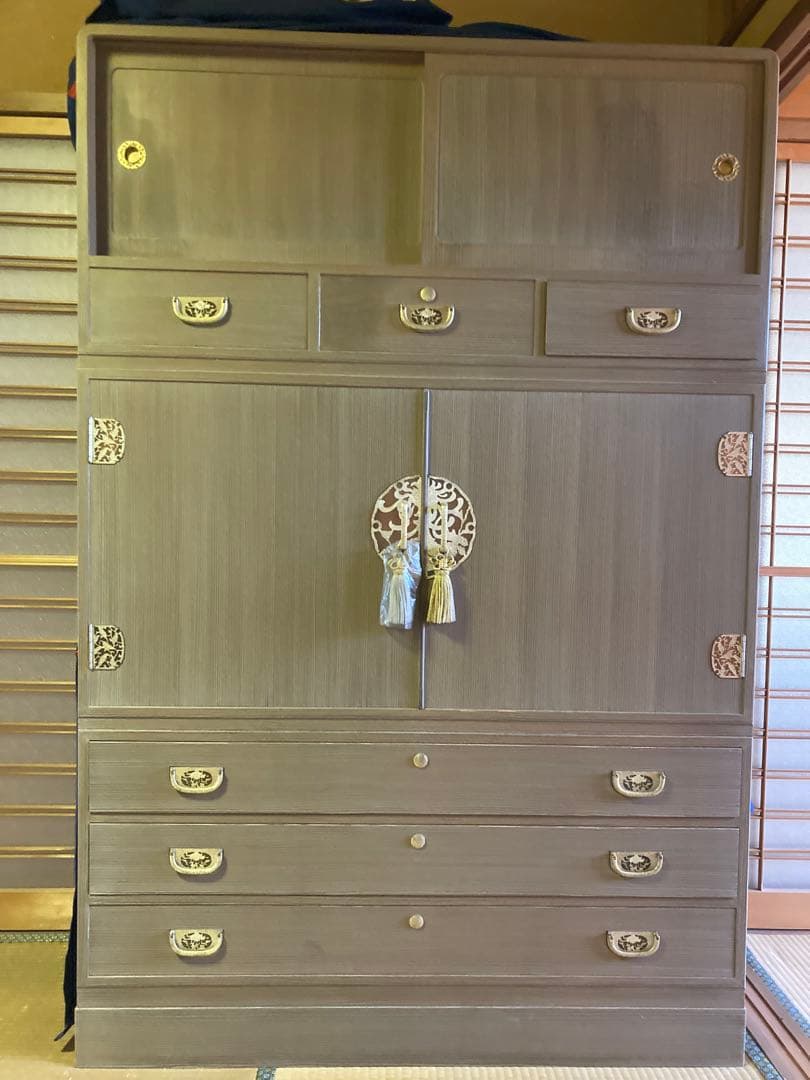 総桐箪笥　昭和57年