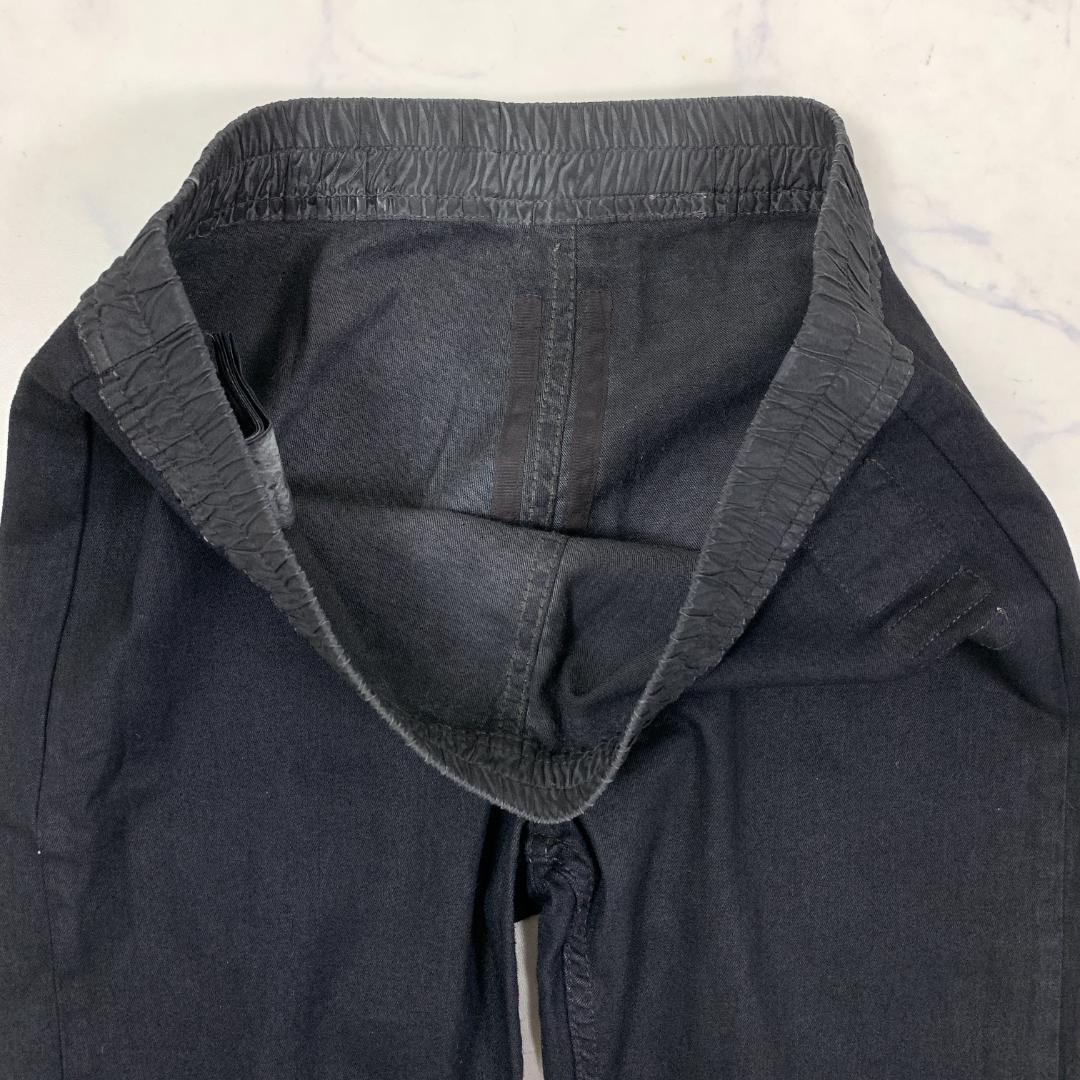 LA7797 リックオウエンス ブラックデニム レギンス コットン S