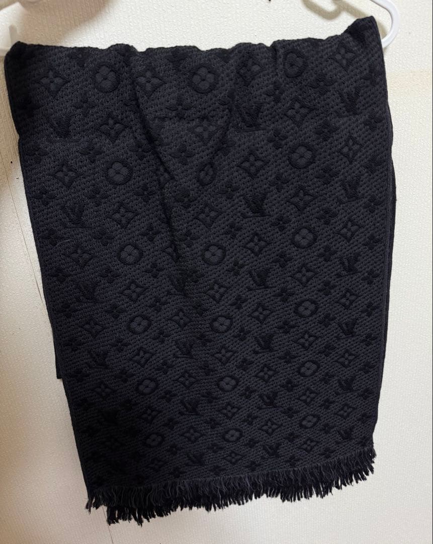 【超美品】LOUIS VUITTON ウール100% マフラー リバーシブル