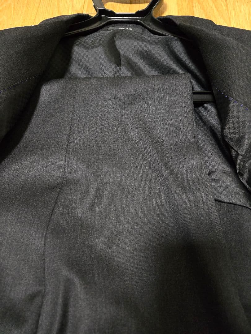 ネ*コ様 COMME CA ISM新品 ダークグレー ビジネススーツ Lサイズ