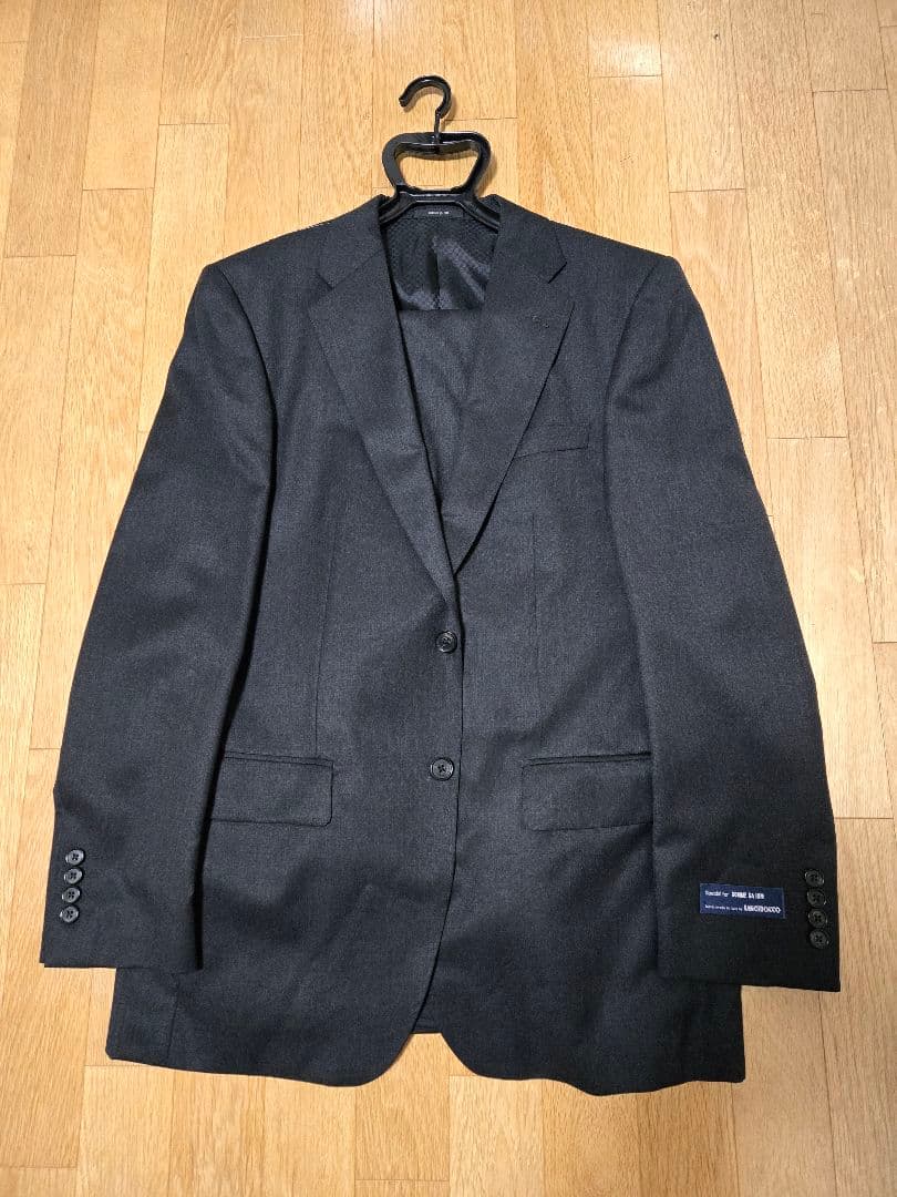 ネ*コ様 COMME CA ISM新品 ダークグレー ビジネススーツ Lサイズ
