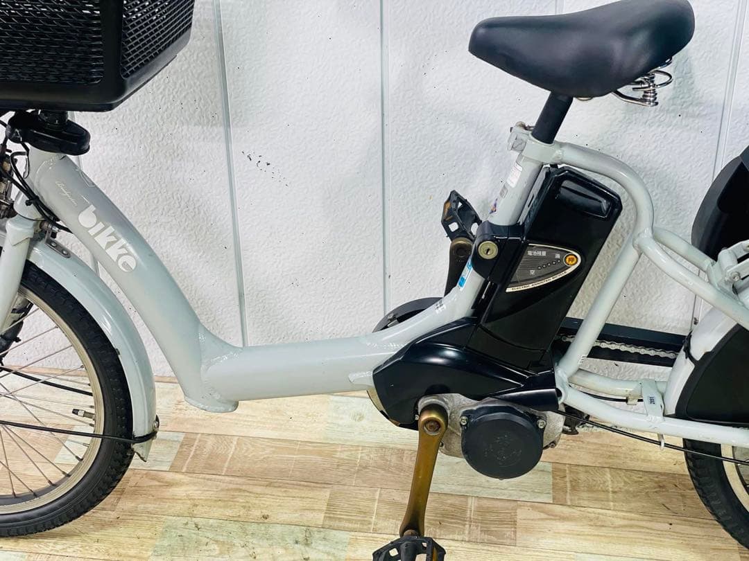 2851ブリヂストン8.9アンペア3人乗り対応子供乗せ　電動アシスト自転車