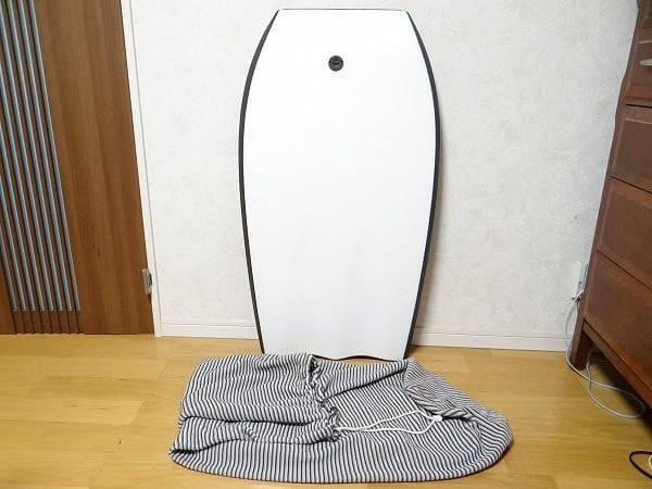 中古 ボディーボード リーシュコード ケース付き