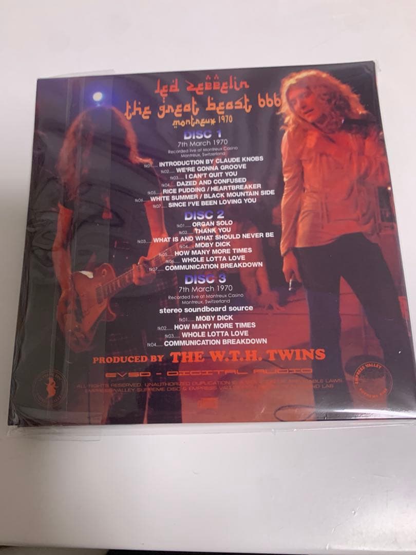 Led Zeppelin 大いなる獣　empress valley 限定盤