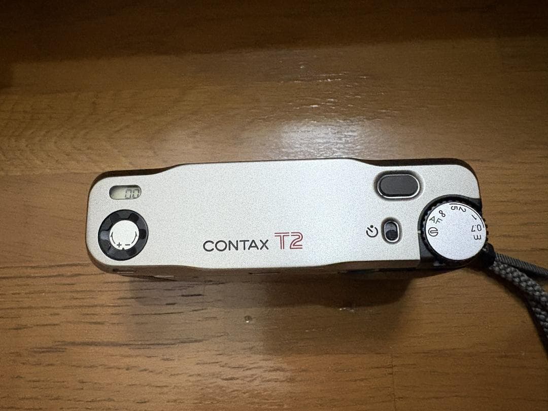 CONTAX T2 コンパクトフィルムカメラ シルバー