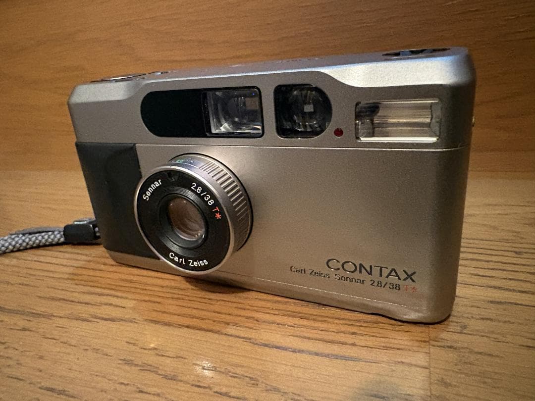 CONTAX T2 コンパクトフィルムカメラ シルバー