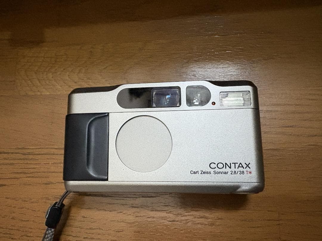 CONTAX T2 コンパクトフィルムカメラ シルバー