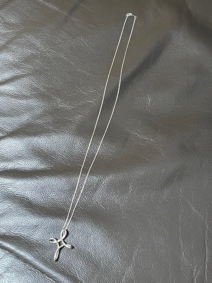 ティファニー　インフィニティクロスネックレス　シルバー925 ラージ