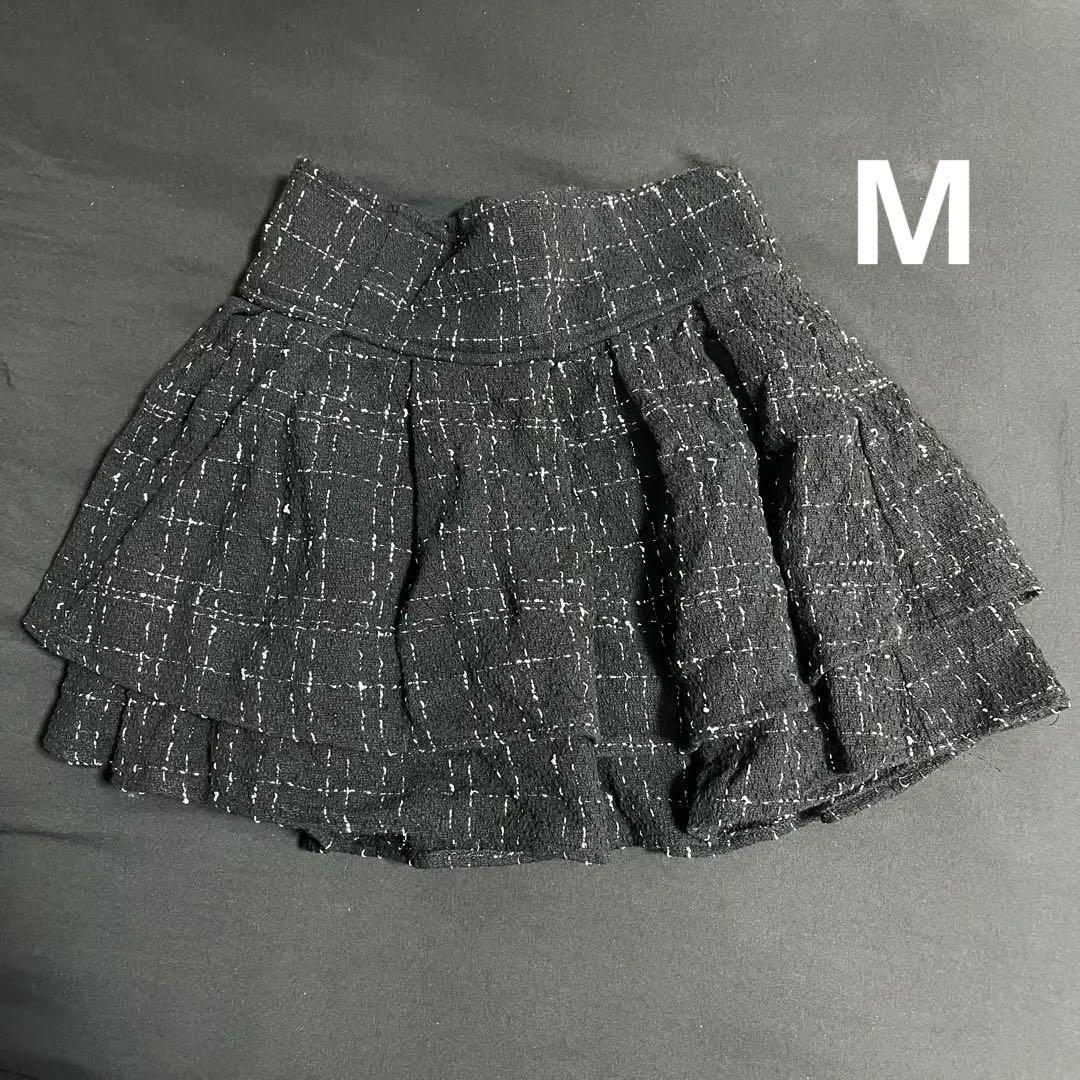 ミシェルマカロン ツイード 美脚 スカート M サイズ