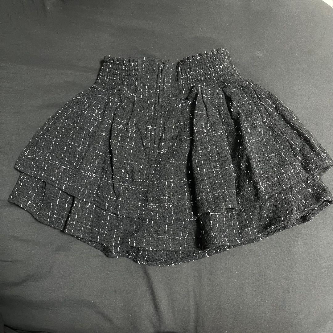 ミシェルマカロン ツイード 美脚 スカート M サイズ