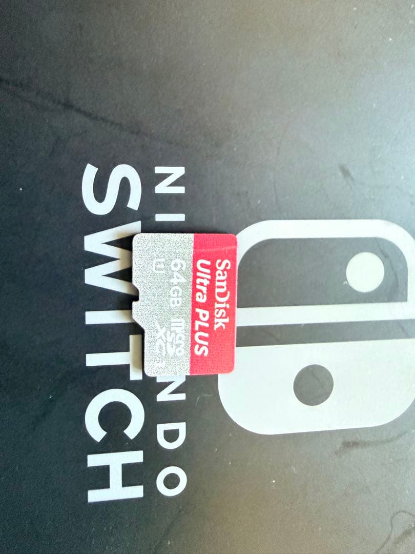 Switch 本体 赤青 箱付き 64GB SDカード付 ※ストラップ欠品