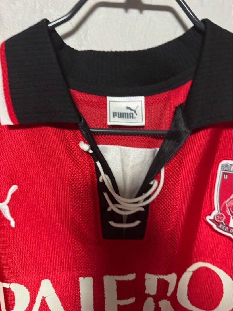 浦和レッズ 01-02 ユニフォーム PUMA XOサイズ 18 永井 雄一郎