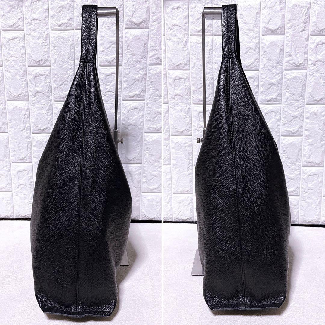 完売品【未使用】オウレンティ ポーチ付きトートバッグ 3way A4 黒 シボ革