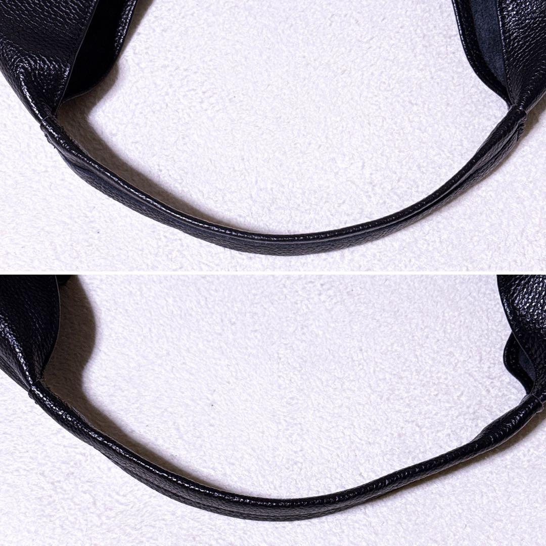 完売品【未使用】オウレンティ ポーチ付きトートバッグ 3way A4 黒 シボ革