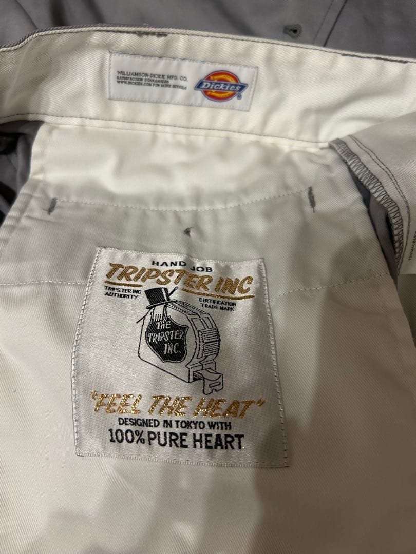 k*h様 BEAMS dickies tripstar セットアップ　グレー 野