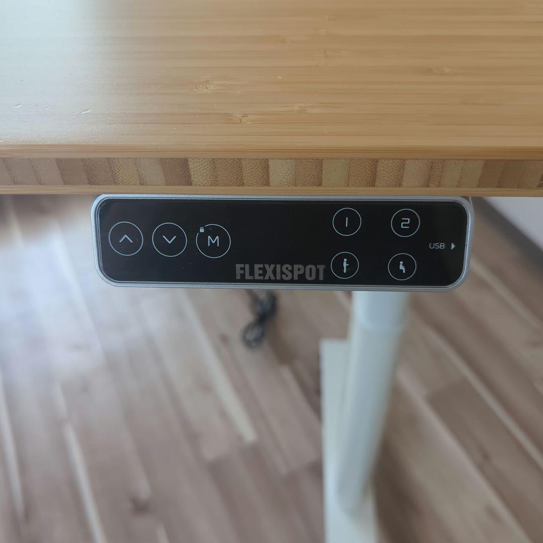 Flexispot E8電動昇降デスク 120 × 60cm Bamboo
